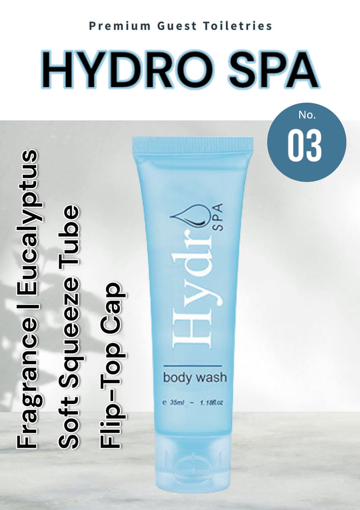 Hydro Hotel Supplies Canada Body Wash 100pk Only .48ea.